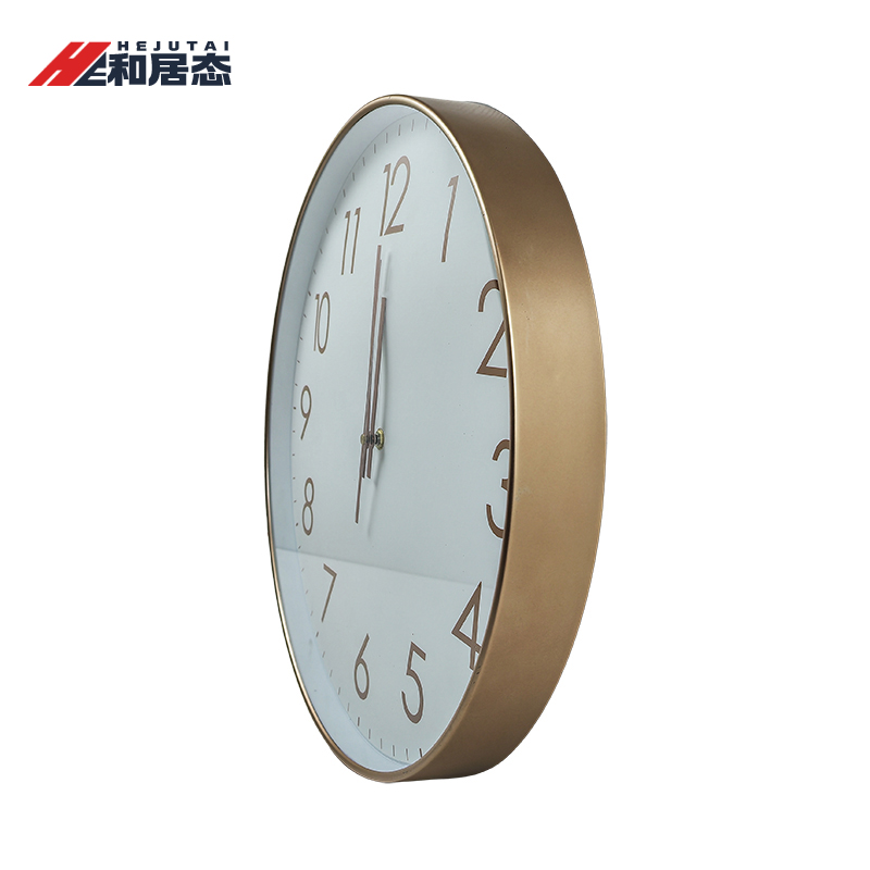 和居态 圆形挂钟 16英寸 个高清大图