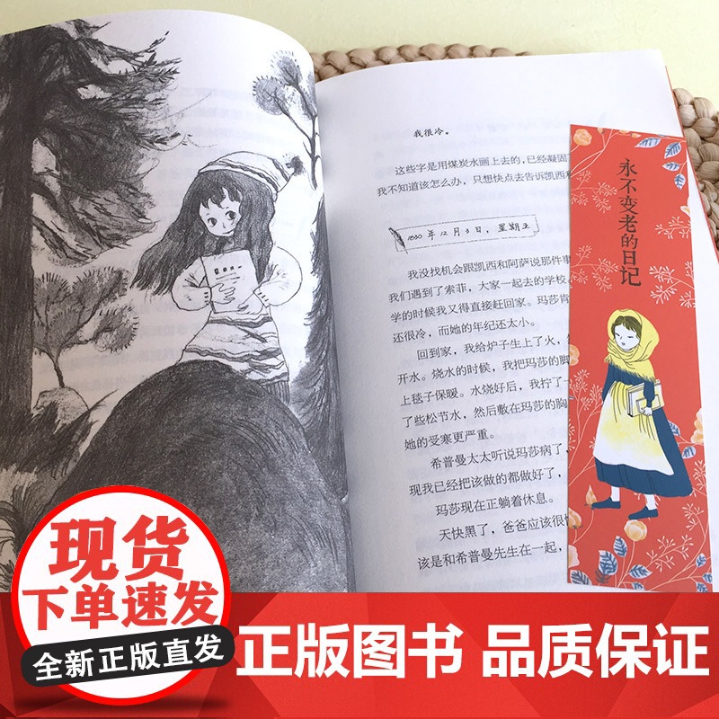 新版·长青藤国际大奖小说书系·第4辑:永不变老的日记纽伯瑞儿童文学金奖与美国国家图书奖金奖双料得主晨光出版社高清大图