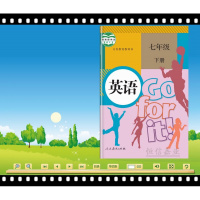 2018年保证正版初中7七年级下册英语光盘（CDROM）2张 与人教版七下英语书课本教材配套初一下学期电脑播放人民教育电