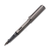 凌美(LAMY)LX系列深空灰钢笔墨水笔M尖