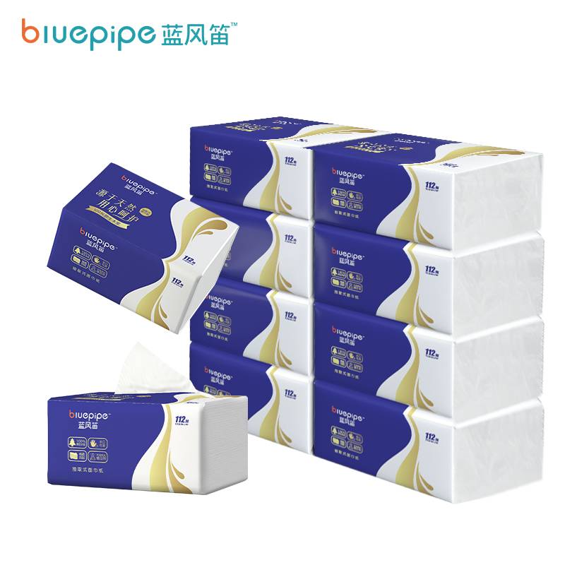 蓝风笛 抽纸 5提 件高清大图