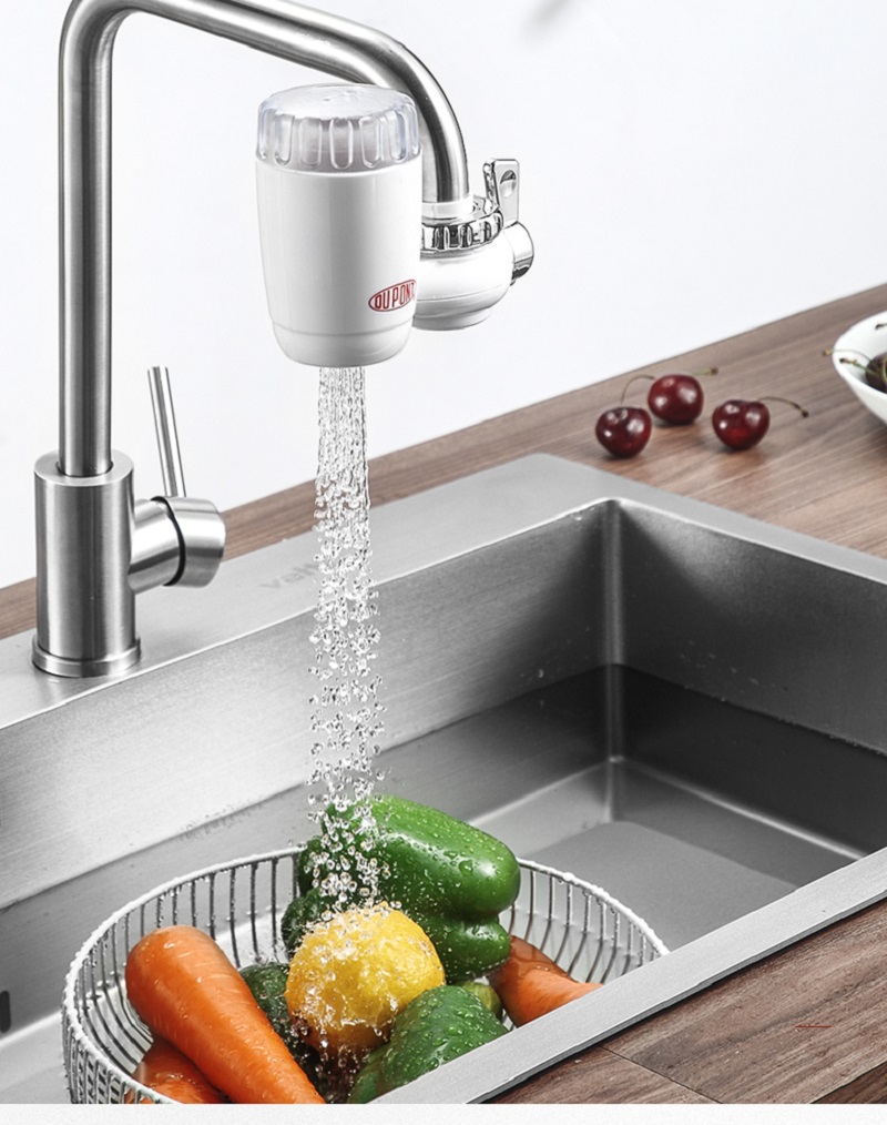 美国杜邦(DUPONT)前置水龙头过滤器 DPW860T透明视窗可清洗轻巧方便高清大图