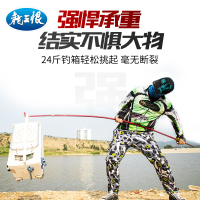 龙王恨新款碳素鱼竿架子支架杆超硬台钓竿杆架钓箱椅炮台支架