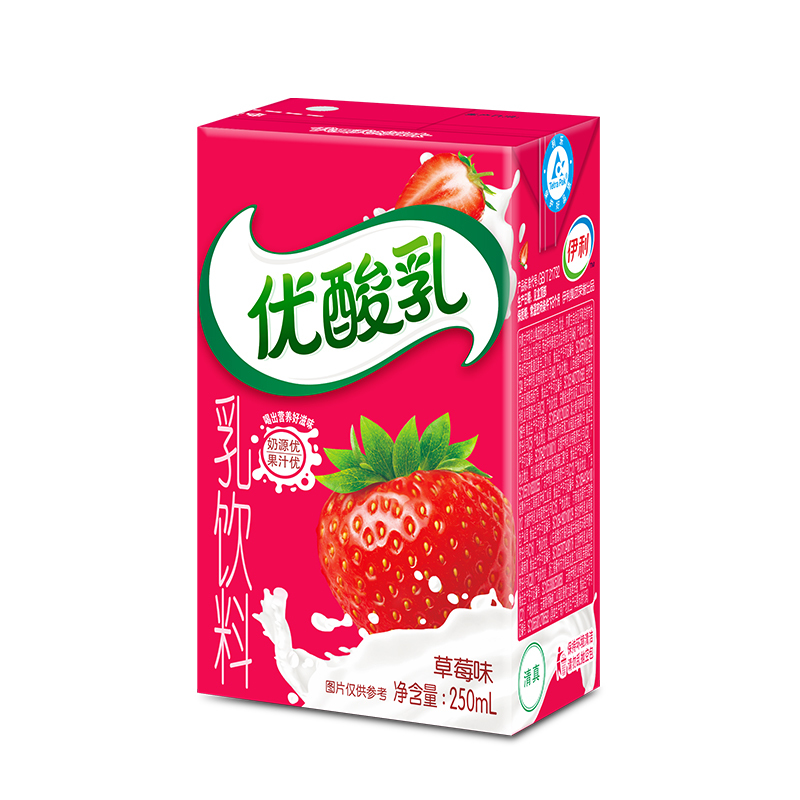伊利草莓优酸乳250ml