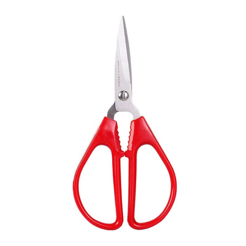 齐心 B2710 小号大手柄剪刀 146mm 红高清大图