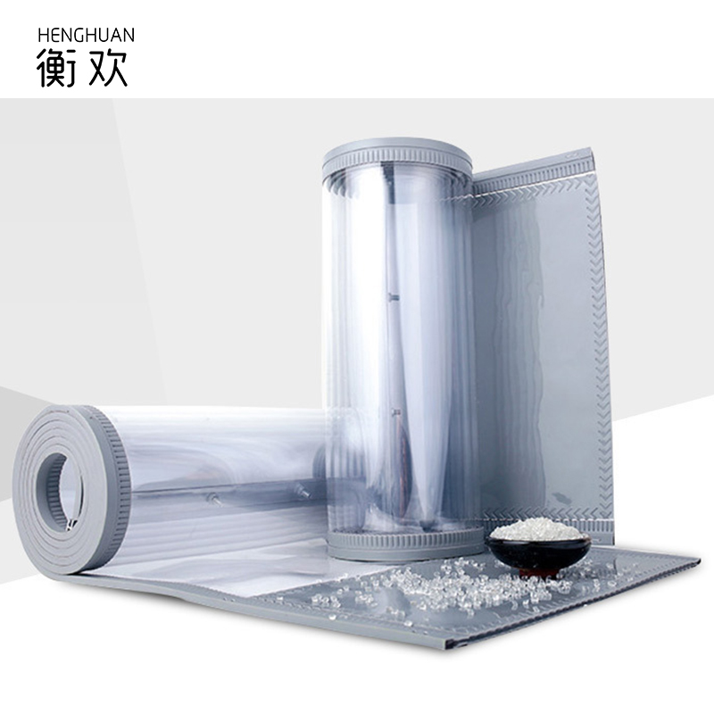 衡欢(HENGHUAN)磁铁自吸pvc透明塑料挡风帘子灰色带配重片RZ-CL07/片高清大图
