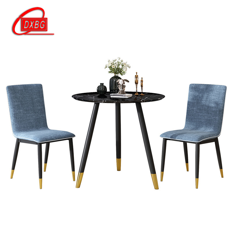DXBG洽谈桌现代简约售楼处接待桌椅组合北欧酒店会客咖啡厅奶茶店圆桌【工厂现做 7天内发货】