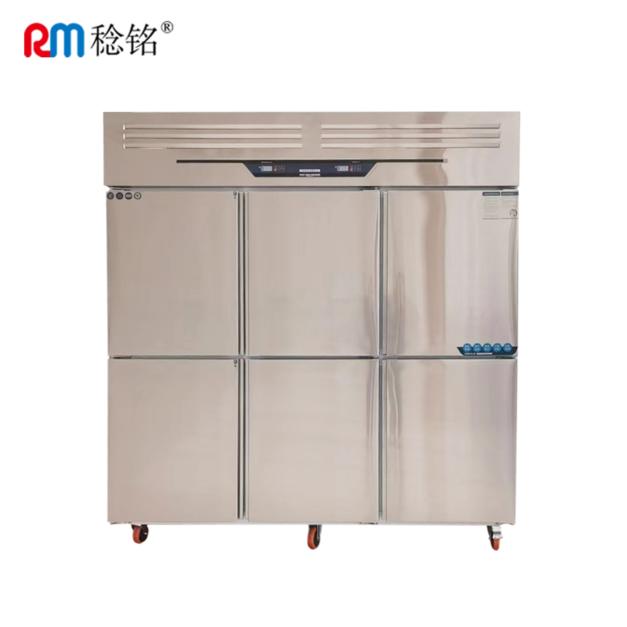 稔铭 六门双温冷柜 1800*710*1930mm 台高清大图