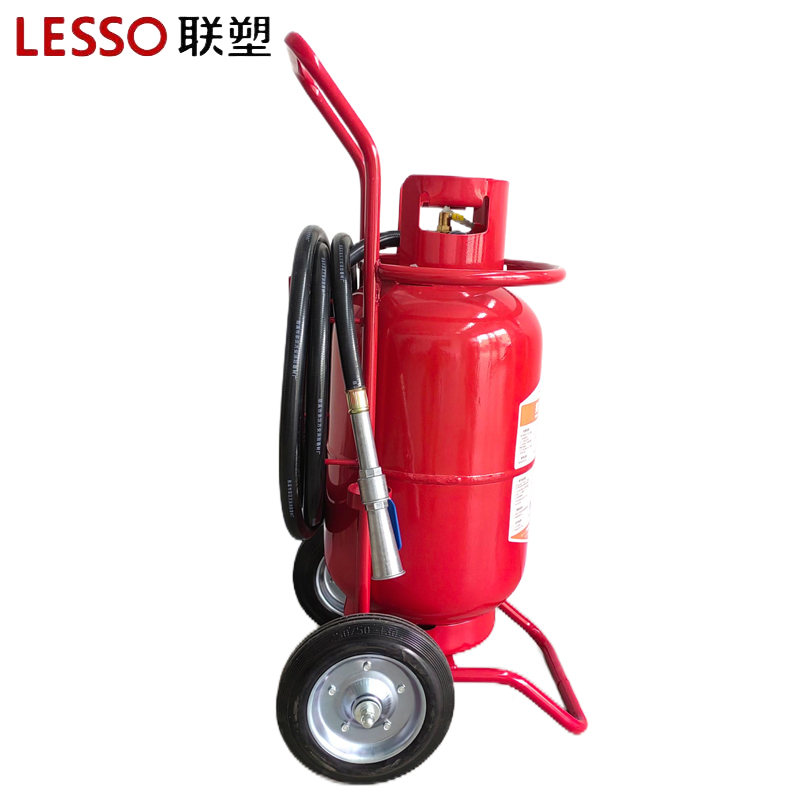 联塑推车干粉灭火器 20KG(MFT/ABCE20)高清大图