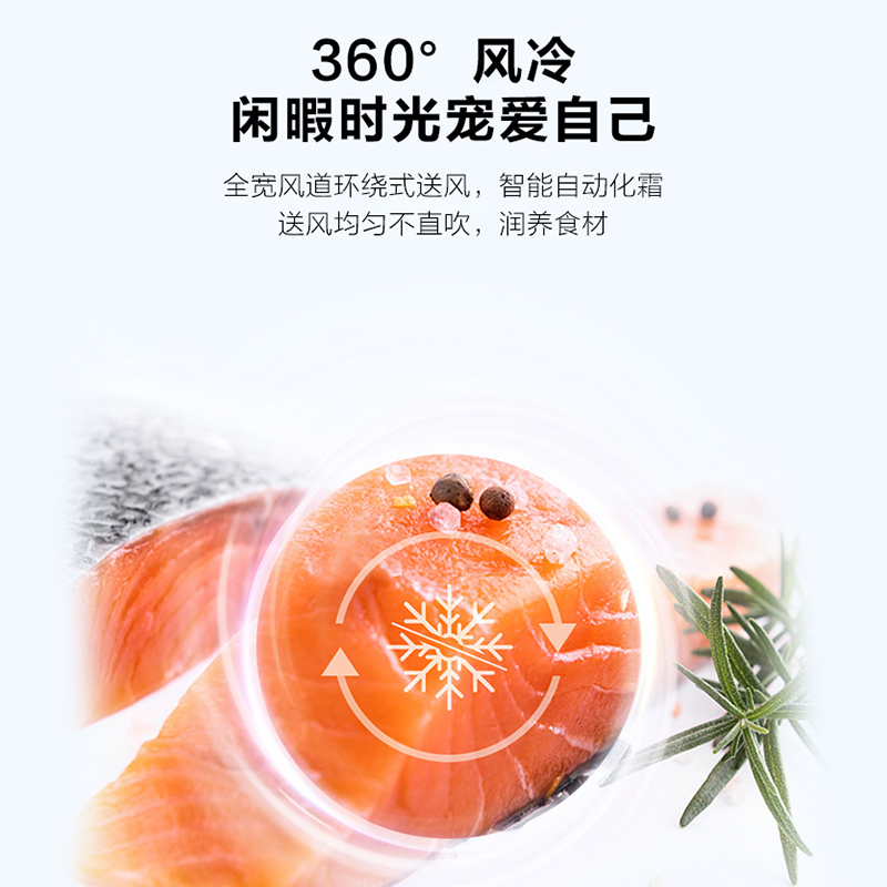 海尔(Haier)411升多门冰箱 母婴三档变温 黑金净化 一级双变频 超薄嵌入 BCD-411WLHFD7DC9U1高清大图