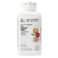 国产安利纽崔莱果蔬纤维咀嚼片膳食果蔬54片