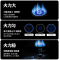 欢呼好太太 4.5KW天然气灶台式双灶钢化玻璃 台上燃气灶家用老式双眼灶 打火灶然气灶 天然气