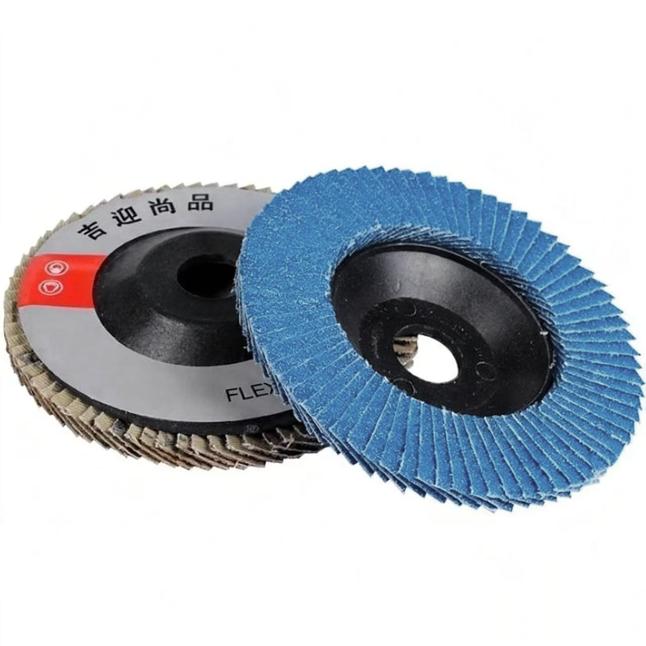 吉迎尚品 百叶轮抛光片砂轮磨光片百叶片 多规格 片高清大图