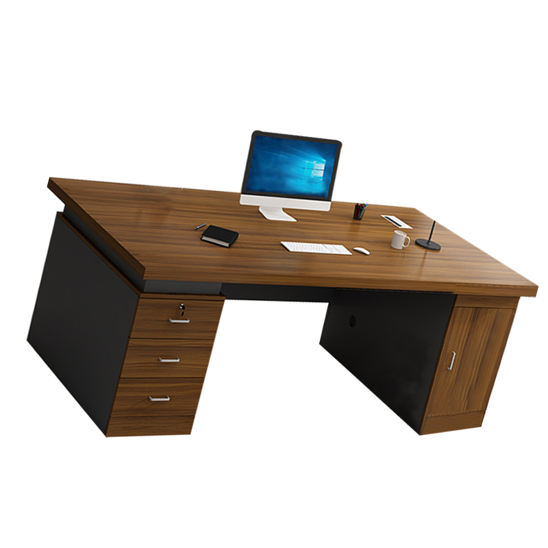 翼澜 木质电脑桌 1.6米 张高清大图