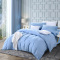 富安娜磨毛四件套-静谧·蓝200*230cm!