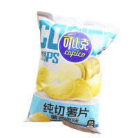 可比克纯切薯片150g原味薯片休闲小食膨化食品