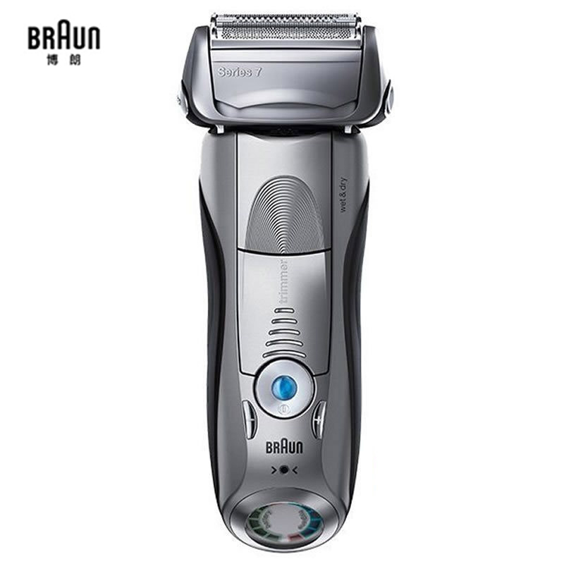 博朗braun7系790cc7lde全身水洗充电式电动剃须刀往复式三刀头智能