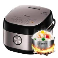 美的（Midea）电饭煲MB-HS4075 IH电磁加热 不锈钢内胆 4L家用预约功能电饭锅24小时预约 地道柴火饭