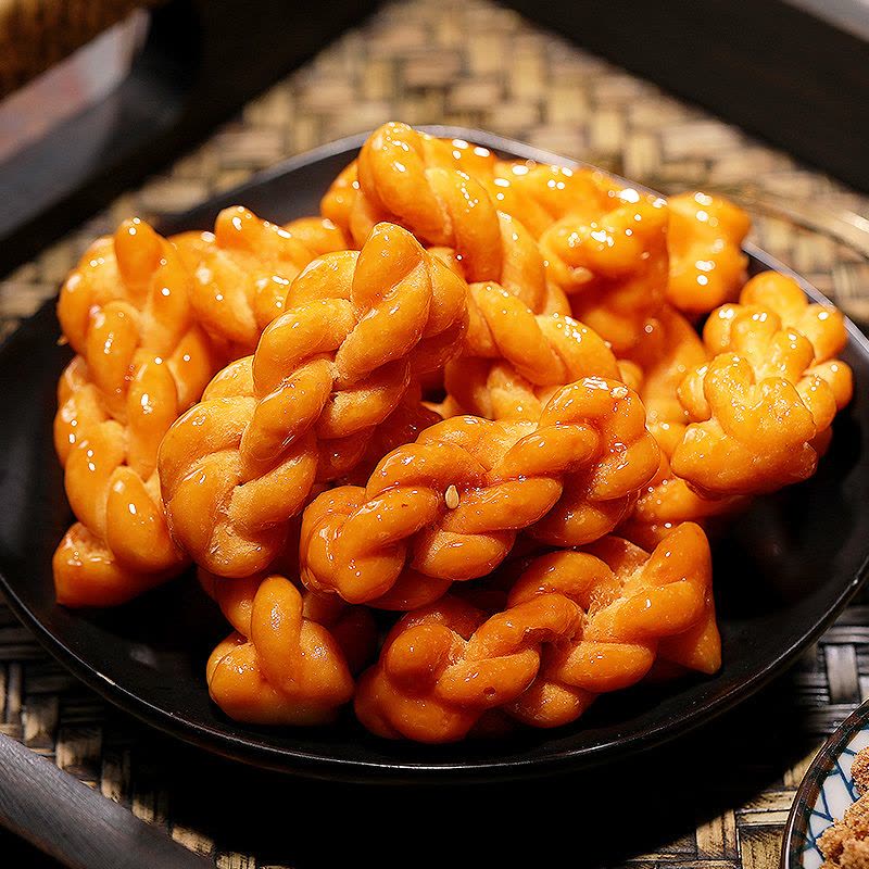 [满199减125元]比比赞小麻花混合味252g整箱零食小吃网红好吃的传统糕点排行榜饼干小袋装充饥夜宵休闲食品图片