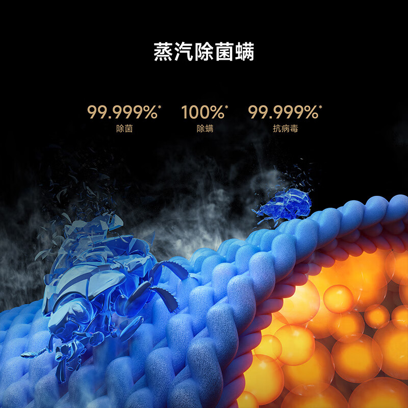 小米米家10kg公斤滚筒洗衣机XQG100MJ106 全自动超薄全嵌机身525mm超大筒径1.1高洗净比直驱电机深层除螨高清大图