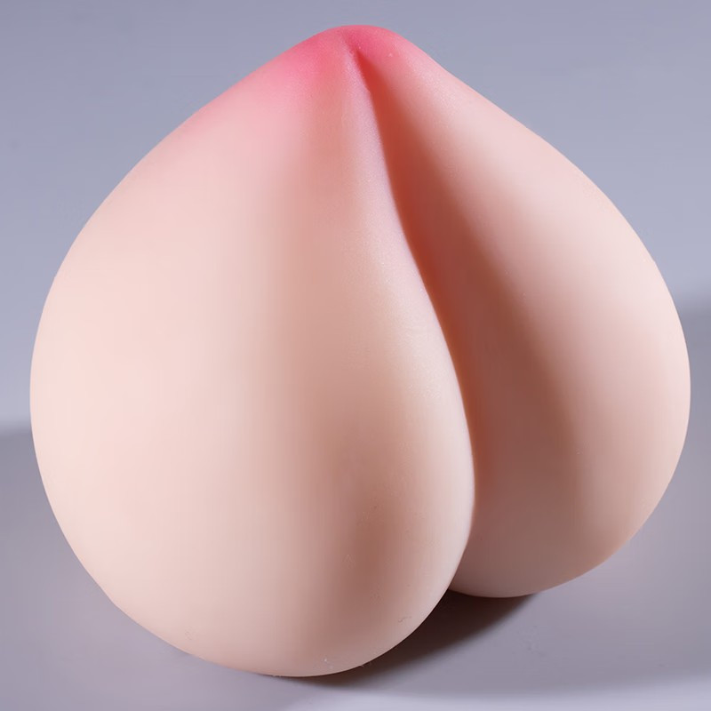 谜姬仿真蜜桃美臀乳房名器手动飞机杯小巧便携男生自慰器外观隐秘宿舍情趣玩具炮架男性系列成人用品 非阴臀倒模玩具
