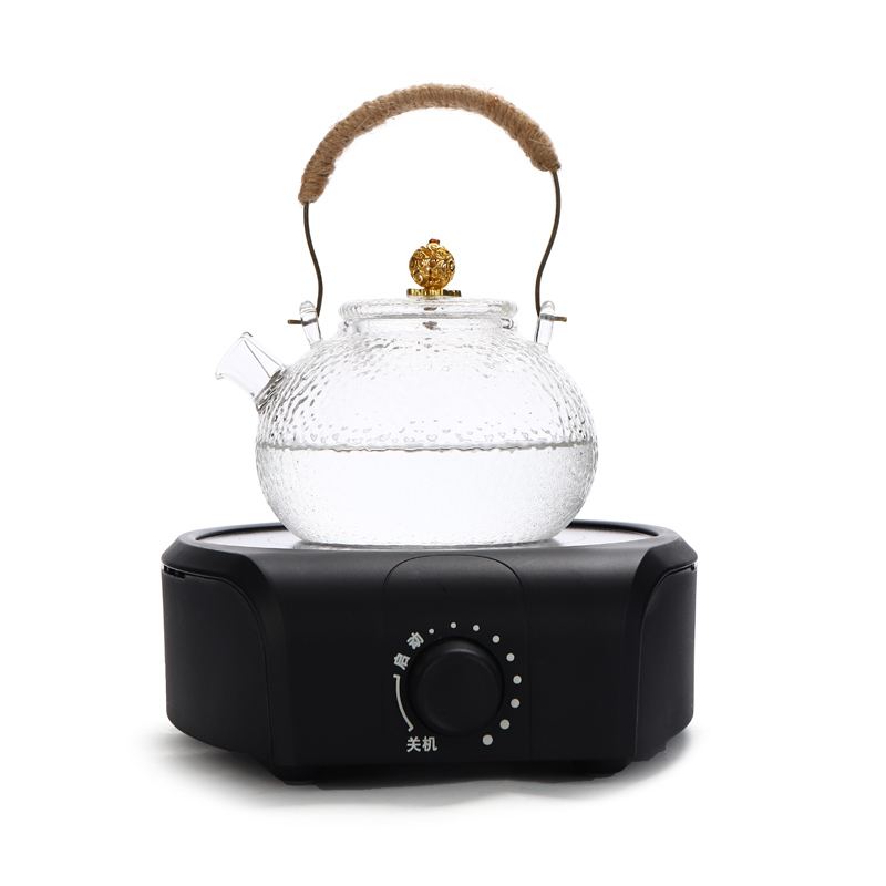 军绿色悦龙门电陶炉智能茶炉电磁炉家用煮茶炉小型迷你煮茶器烧茶炉