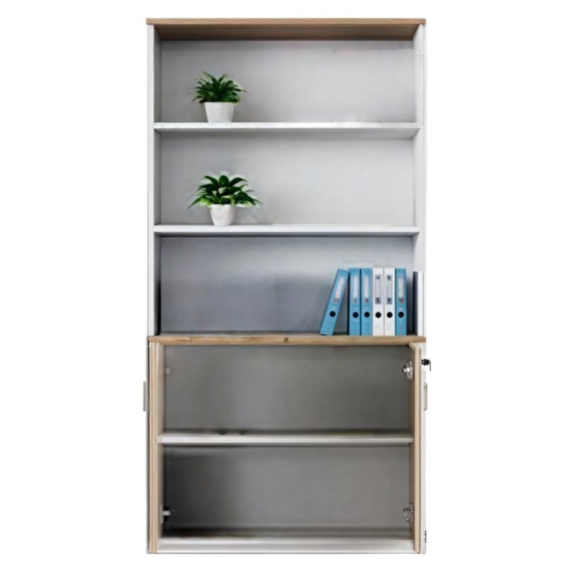 铭思沃两门书柜A1个高清大图