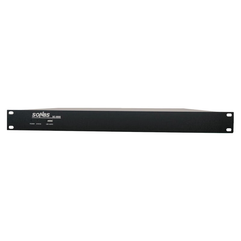 昇博士SONBS会议系统 SC-0808 数字音频处理器(8进8出)