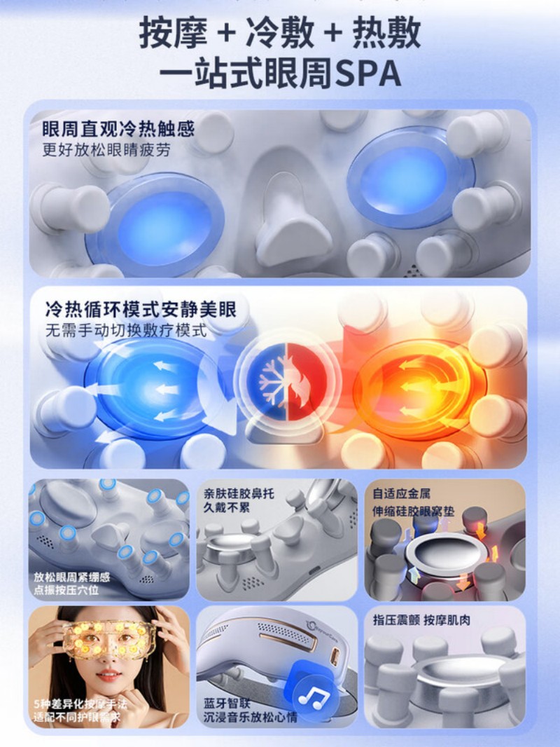 安又可按摩仪K500全身热敷智能揉捏便携护颈护腰按摩器高清大图