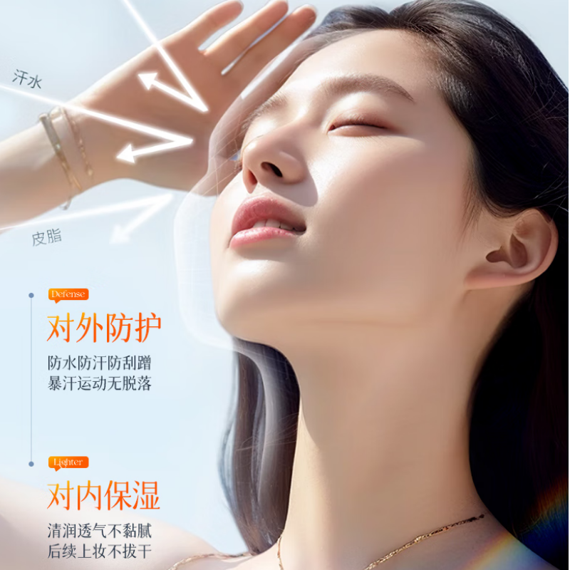 RUYI儒意MERCILEN多重美白防晒霜SPF50+PA++++ 50g(377)RY.RY-51178高清大图