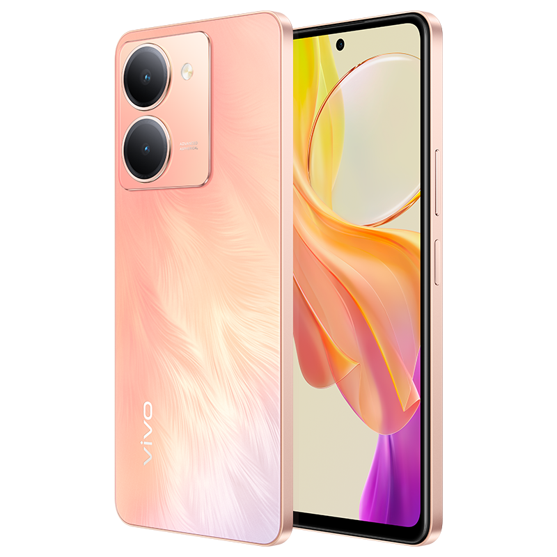 vivo Y78 8GB+128GB 凤羽金 5G全网通新品手机天玑7020强劲芯5000万超清主摄5000mAh44W快充拍照游戏学生智能手机高清大图