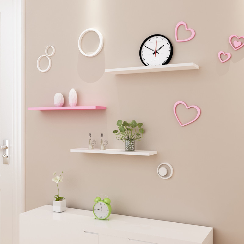 墙上置物架壁挂客厅电视背景墙装饰架创意墙壁书架卧室装饰架子