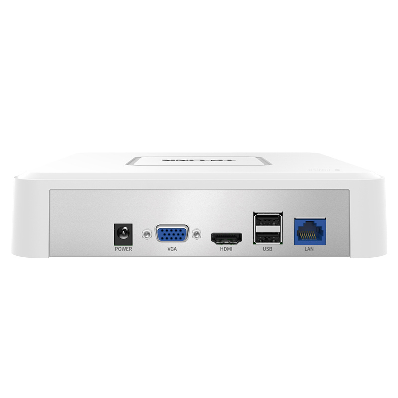 TP-LINK 8路高清监控网络硬盘录像机(单盘位) NVR6108C-B H.265 智能安防监控主机