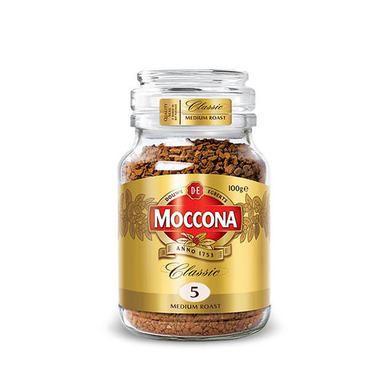 荷兰进口 MOCCONA 摩可纳经典中度烘焙冻干速溶咖啡 100g