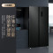 康佳(KONKA)501L急速净味 除菌更健康 纤薄大容量冰箱 BCD-501WP5JA 黑色