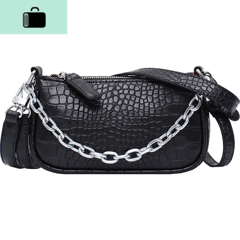 网红小包包质感女包2020流行新款高级感链条斜挎包百搭时尚腋下包NEWLAKE高清大图