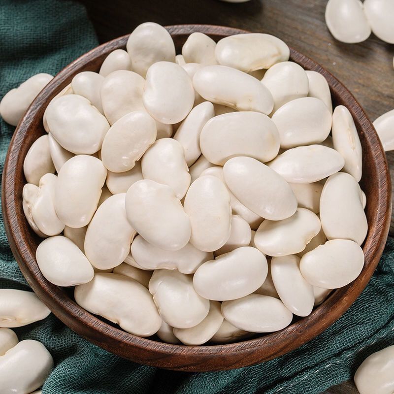 新货云南白芸豆大白芸豆粗粮豆类五谷杂粮大白豆大雪豆京豆批发新货中