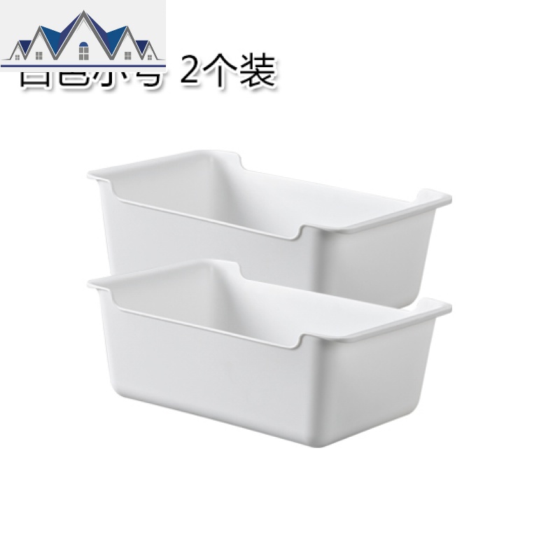 桌面茶几塑料收纳盒 杂物收纳收纳筐化妆品置物整理盒 三维工匠高清大图