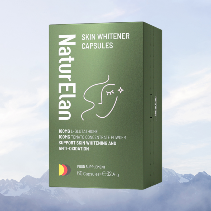 保税发-NaturElan呐兔美白丸谷胱甘肽 麦角硫因 白晶番茄 淡斑胶囊美白神器60粒/瓶 德国原装进口高清大图