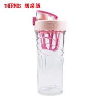 膳魔师进口材质水杯 TP4086摇摇杯 粉红色 710ML/带搅拌网格/泡茶杯/不保温/304不锈钢/THERMOS