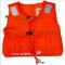 传统绑带款儿童橘色 70斤内 游泳安全装备水上浮力救生衣儿童防溺水背心潜水船用保暖泡沫衣服