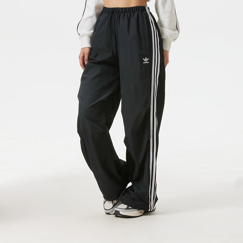 阿迪达斯(adidas)三叶草女裤新款运动裤跑步健身训练裤透气休闲卫裤时尚长裤KF9615 ZP