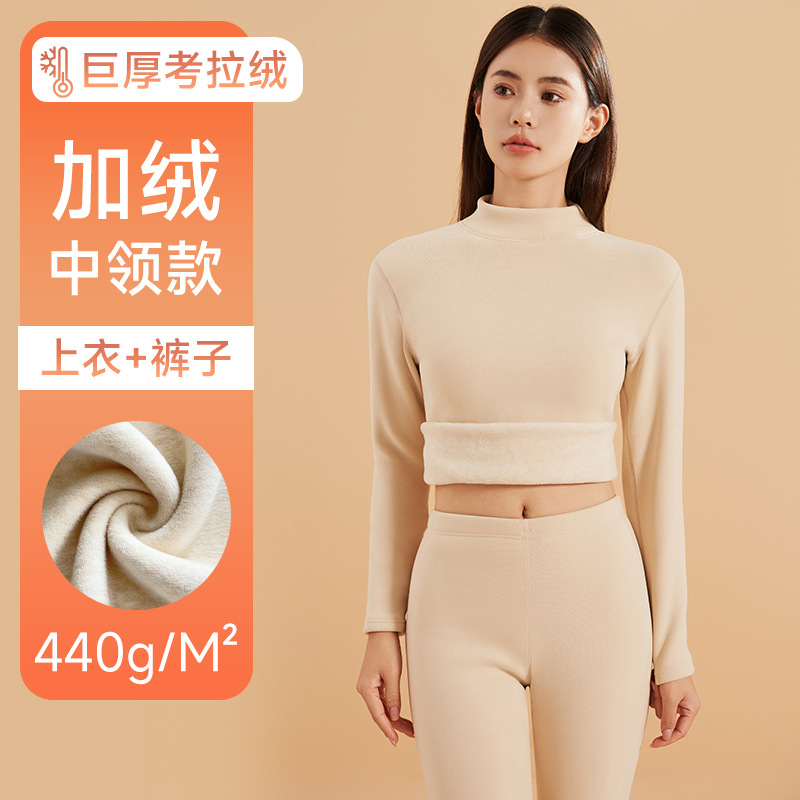 健卡侬保暖内衣套装JN5高清大图