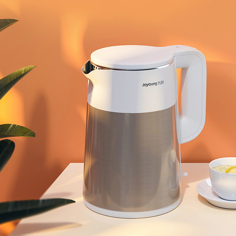 九阳(joyoung)k17-f69电热水壶开水煲食品级304不锈钢无缝内胆1.