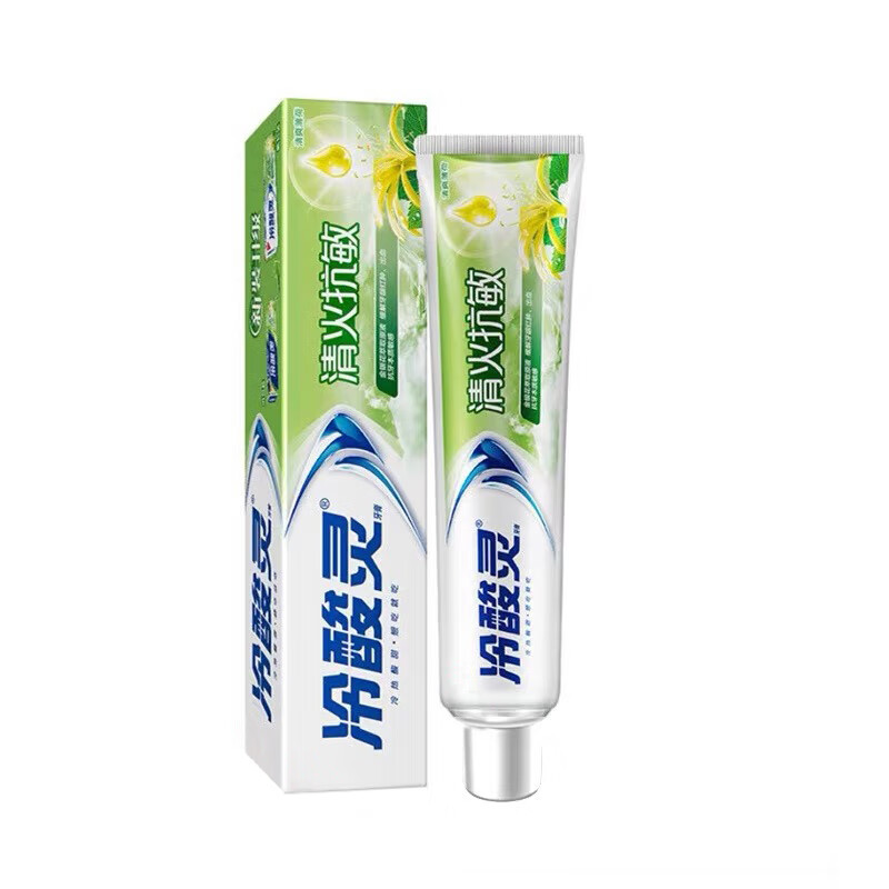 冷酸灵(LESENING) 清火抗敏牙膏 缓解牙龈红肿 清新口气 清火抗敏牙膏110g*1支高清大图