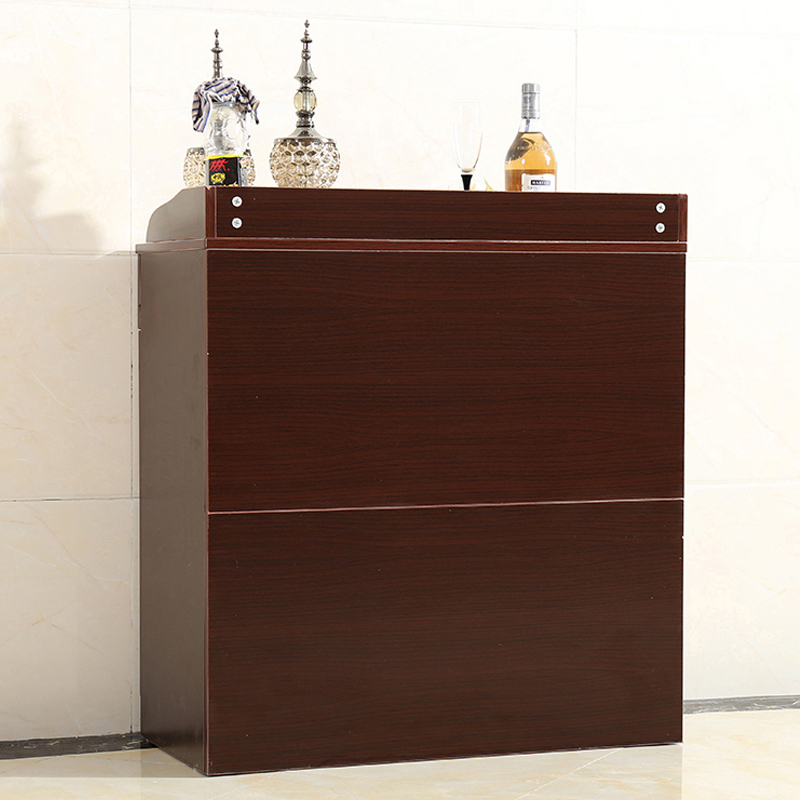 府店双抽双门储物柜餐边柜茶水柜800*400*850mm[工厂现做 七天内发货]
