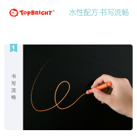 特宝儿(Topbright)多色支装户外粉笔 3-6岁男孩女孩儿童画板玩具黑板绘画配件安全无毒微尘粉笔 120215