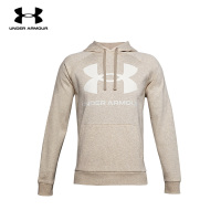 Under Armour 安德玛 Rival男子棉混纺抓绒保暖丝绒内层连帽运动卫衣1357093