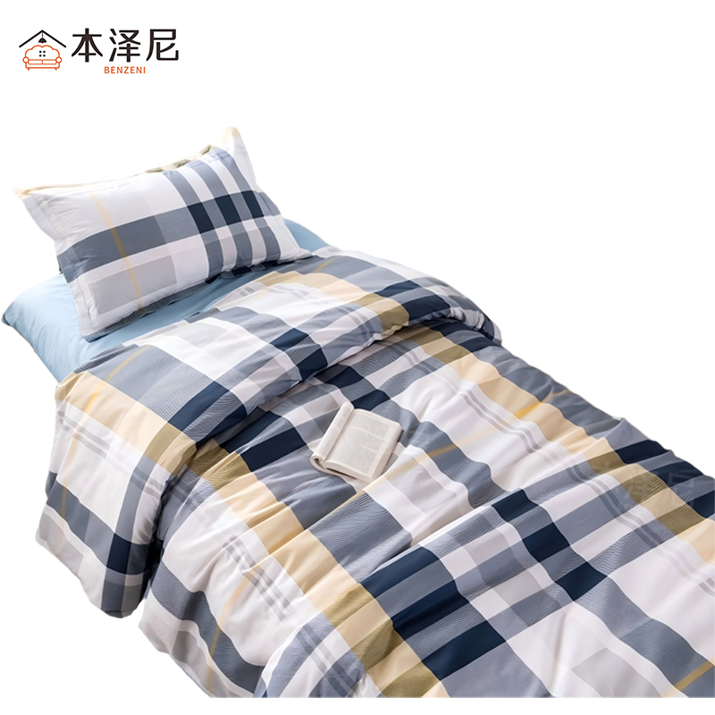 本泽尼 床上用品三件套 HT-M3 套高清大图