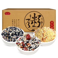 燕之坊五谷杂粮粗粮礼盒代餐粥四色小米粥红豆薏米五谷组合八宝粥4.5斤